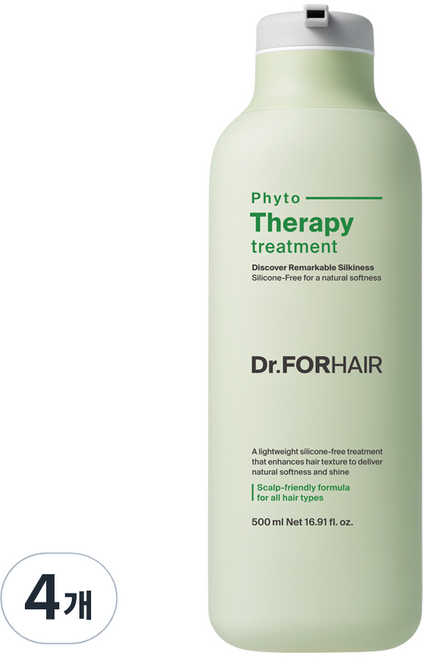 닥터포헤어 피토 헤어트리트먼트, 500ml, 4개