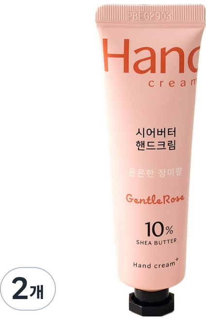 모던하우스 리치한 시어버터 핸드크림 장미향, 2개, 30g