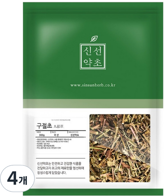 신선약초 구절초, 300g, 4개