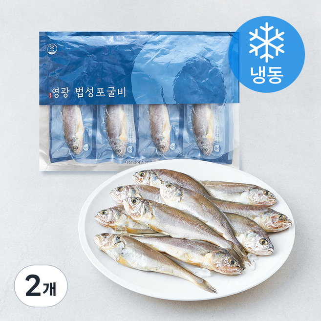 영광 법성포 굴비 10미 (냉동), 2개, 700g