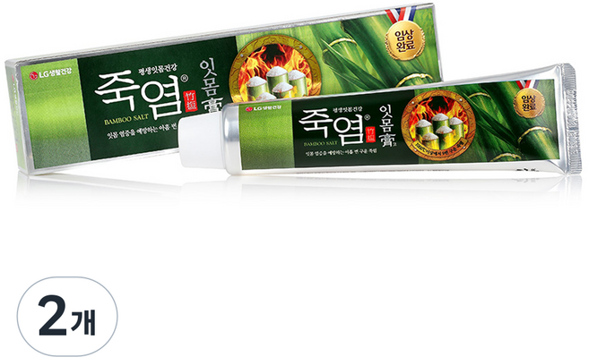 죽염 잇몸고 치약, 140g, 2개
