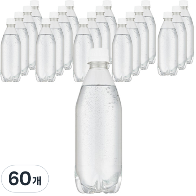 라인바싸 플레인 탄산수 무라벨, 500ml, 60개