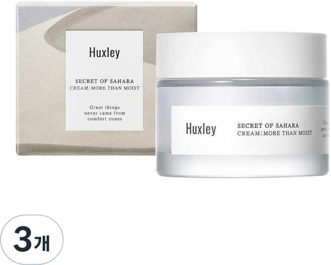 헉슬리 모어 댄 모이스트 크림, 50ml, 3개