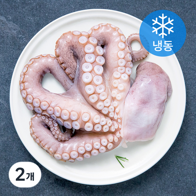 바다미식회 국내산 손질 문어 (냉동), 400g, 2개