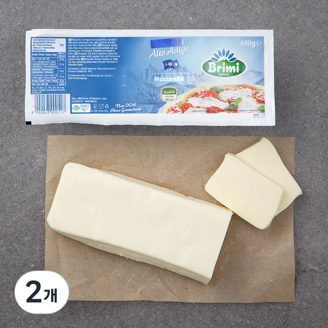 브리미 모짜렐라, 400g, 1개입, 2개