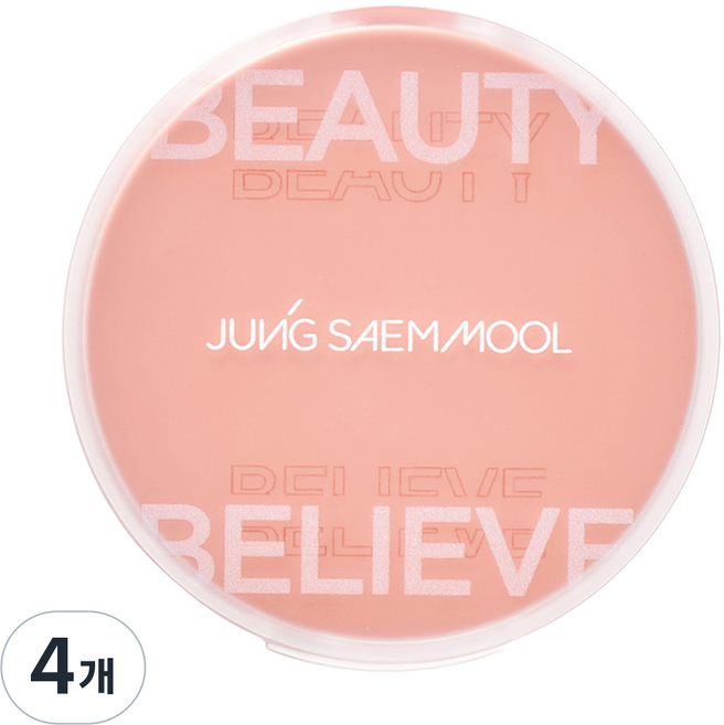 정샘물 아티스트 쿠션 블러쉬 블러, 4개, 탠 애프리콧