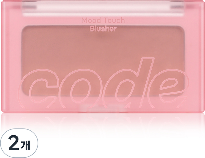 코드글로컬러 무드터치 블러셔 3.5g, 04 로지 무화과, 2개