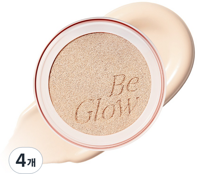 espoir 艾絲珀 [Vegan Beauty]BeGlow Volume氣墊補充蕊 13g, 13號瓷器, 4個