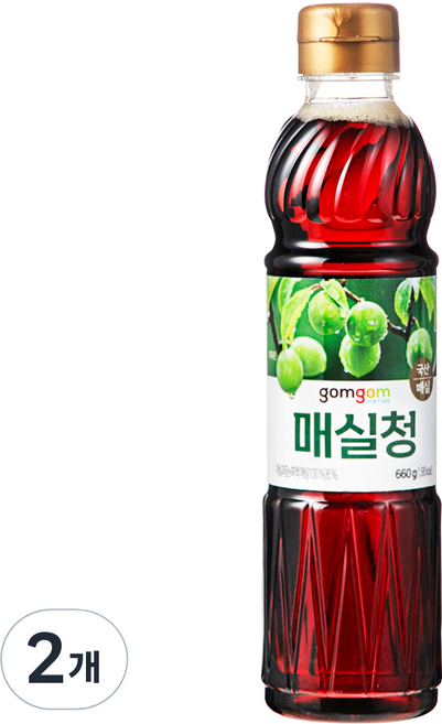 곰곰 매실청, 2개, 660g, 1개