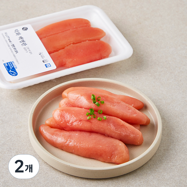 덕화명란 백명란, 80g, 2개