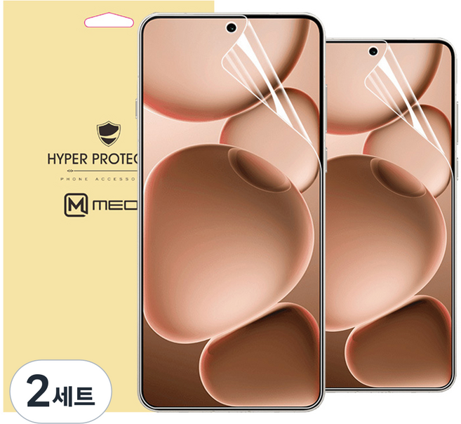 MEOR Hyper 觸控強化 指紋辨識 螢幕保護貼 2片組, 2套