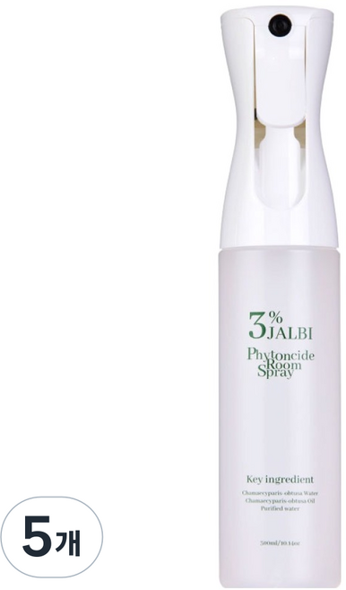 3JALBI 芬多精除臭劑, 300ml, 5個