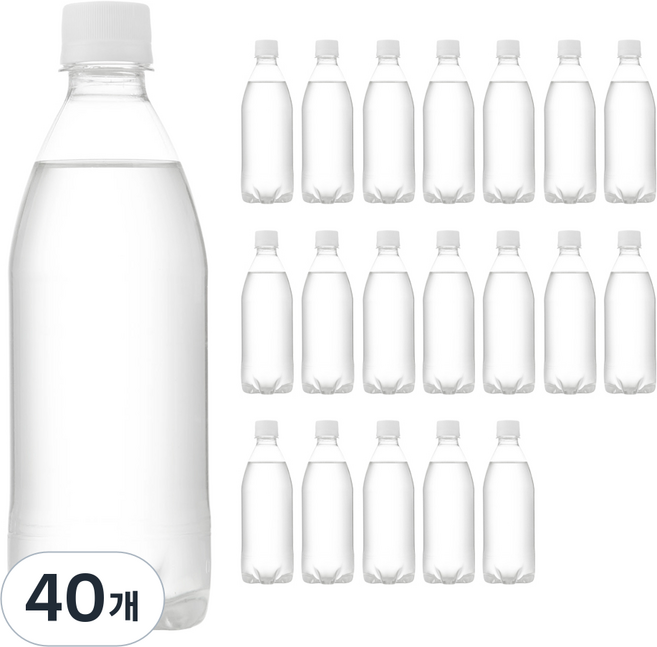 탐사 토닉 워터 무라벨, 40개, 500ml