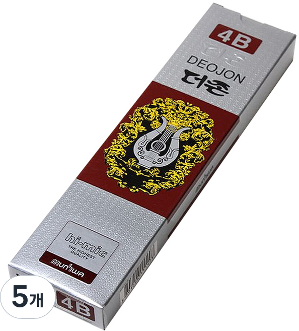 문화연필 더존 4B, 60개