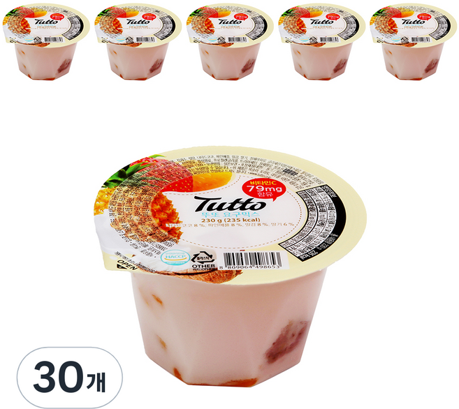 뚜또 요구믹스 젤리, 230g, 30개