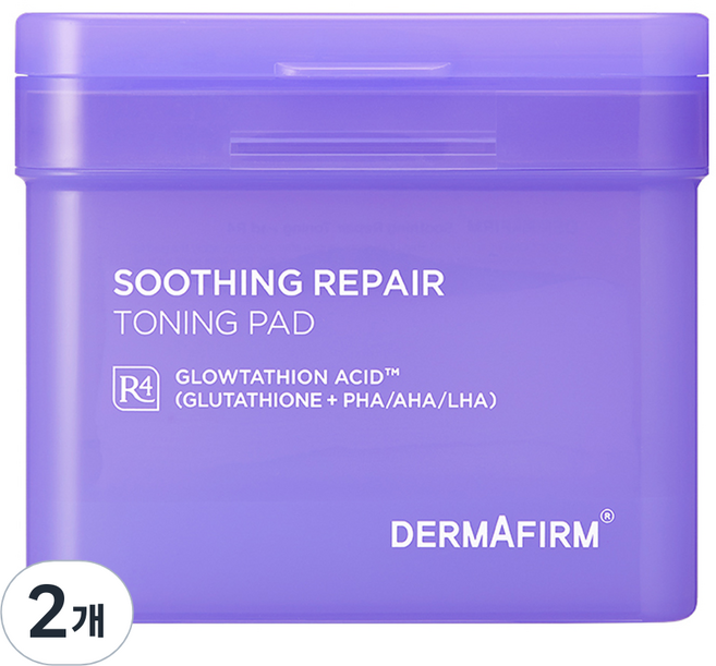 더마펌 수딩 리페어 토닝 패드 알포 180ml, 70개입, 2개