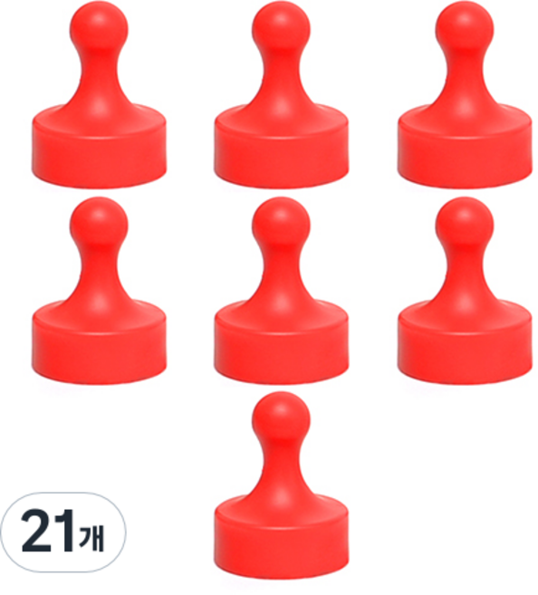레인보우 자석, 빨강, 21개