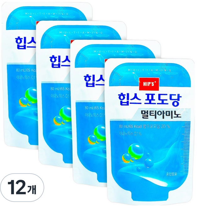 Hip's FarmtoPlus 多種胺基酸飲用葡萄糖, 12個