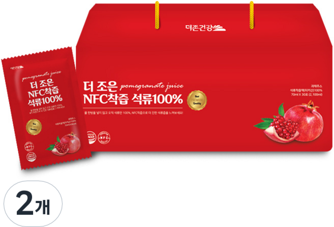 더존건강 더조은 NFC착즙 석류100% 70ml x 30p, 60개