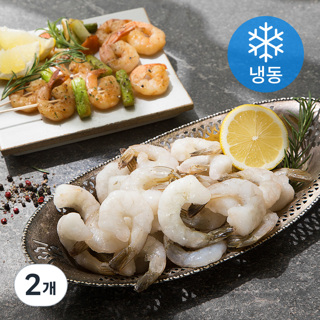 사랑해어 생칵테일새우 (냉동), 특 908g (55~75 마리), 2개