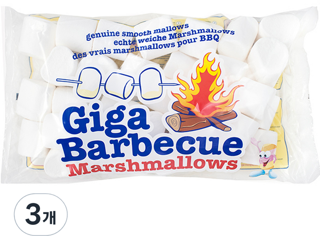 기가 바베큐 마쉬멜로우, 800g, 3개