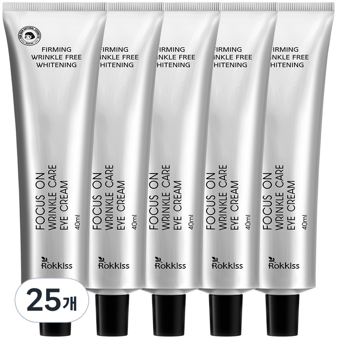 록키스 포커스 온 링클 케어 아이크림, 40ml, 25개