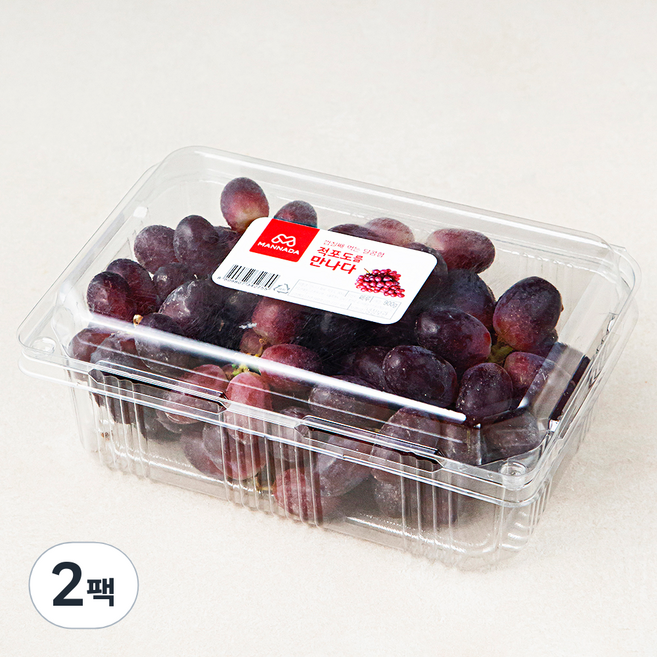 만나다 페루산 적포도, 900g, 2팩