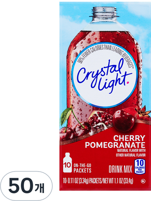 크리스탈라이트 체리석류 음료베이스 분말, 3.34g, 10개입, 5개
