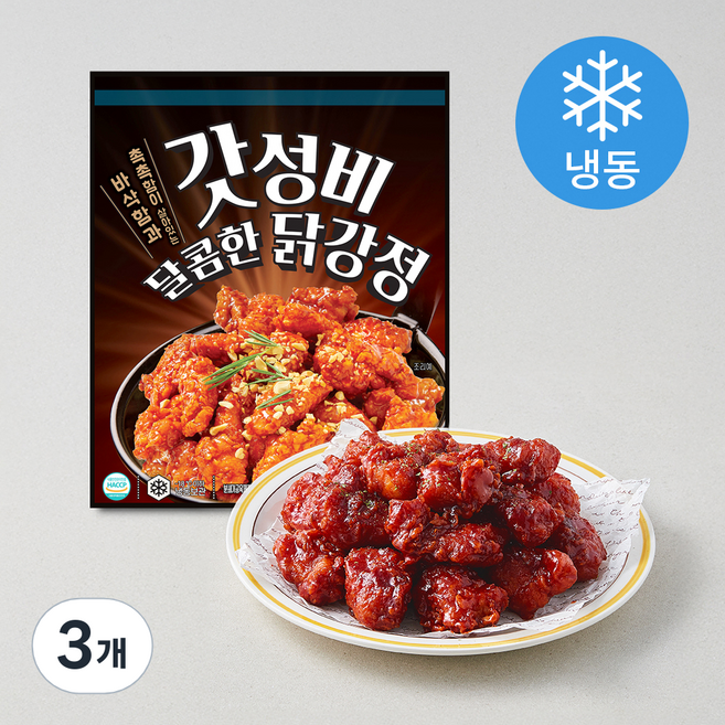 상도푸드 갓성비 달콤한 닭강정 (냉동), 700g, 3개