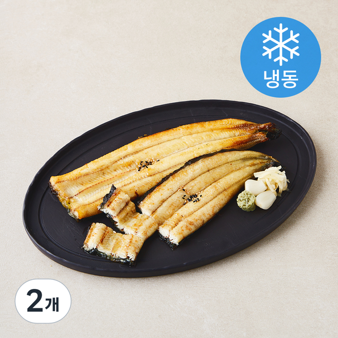 the 푸짐한 국내산 초벌 민물 장어구이 (냉동), 2개, 380g