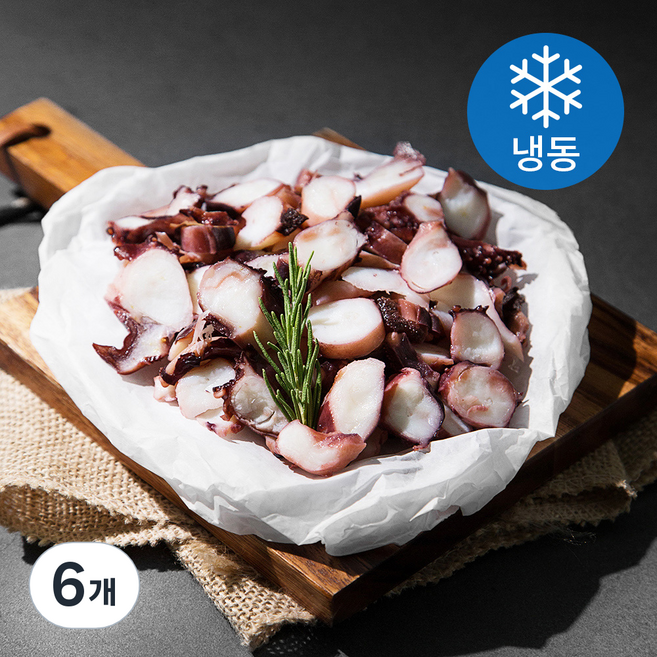 고래안주31팩토리 동전오족 (냉동), 250g, 6개
