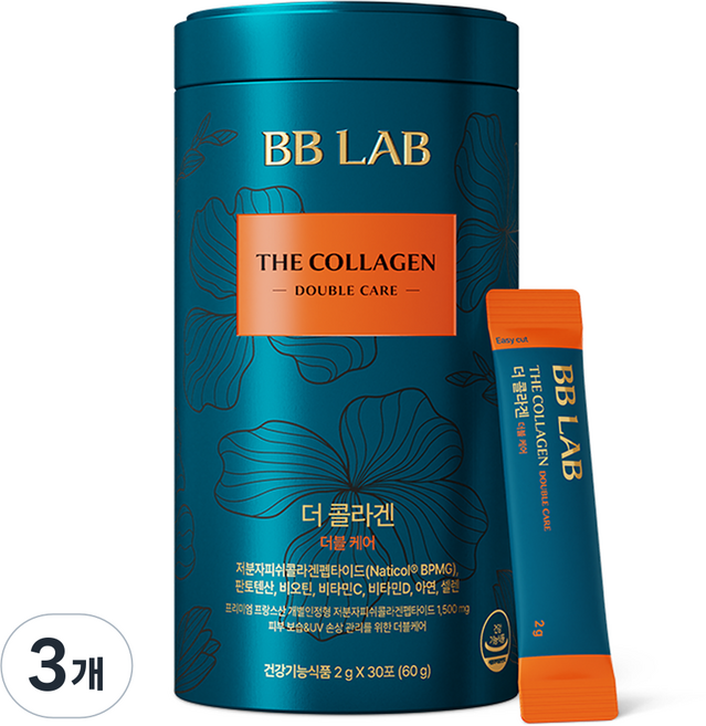 비비랩 더 콜라겐 더블케어, 30회분, 3개