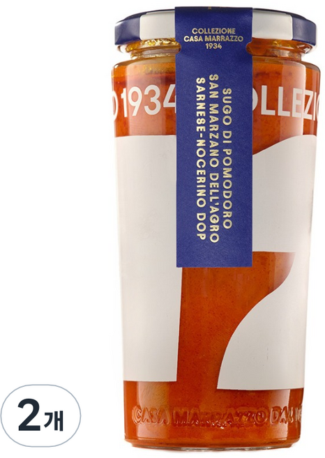 카사마라조 산마르자노 DOP 토마토소스, 300g, 2개