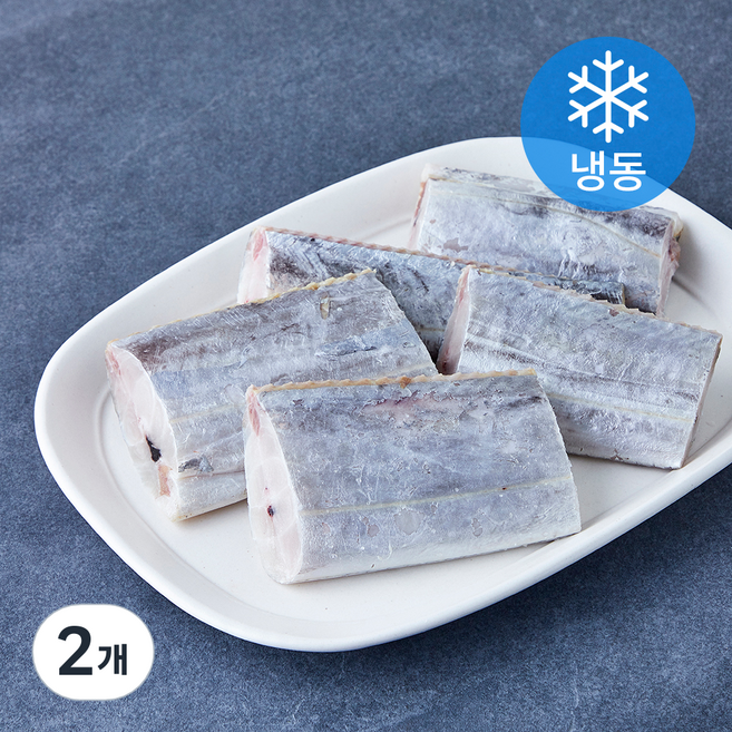 비비수산 두툼한 손질 갈치 특대 (냉동), 2개, 600g