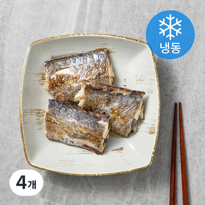 서풍앤쿡 두툼한 왕갈치 1kg (냉동), 4개