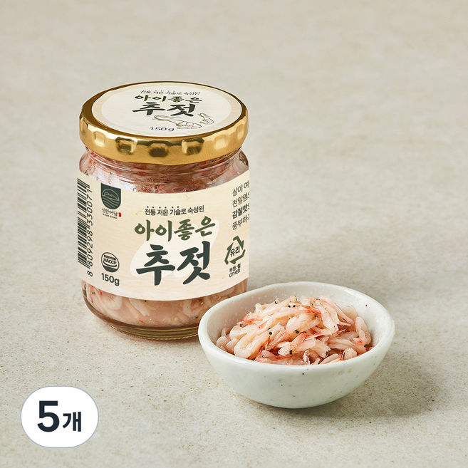 신안어담 아이좋은 추젓, 150g, 5개