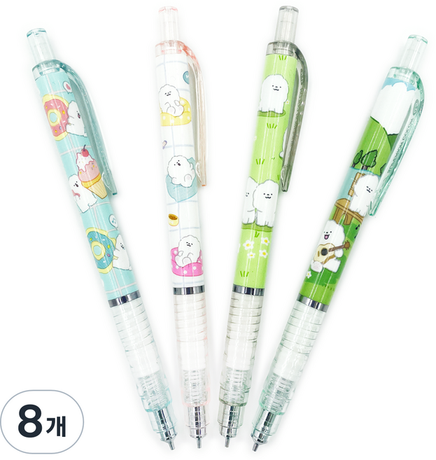 위드나 스노우독 일체형 샤프 랜덤발송 81-0004, 0.5mm, 8개