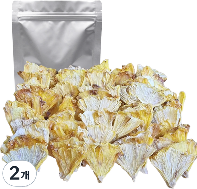 니칩내칩 건조 파인애플 100p, 200g, 2개