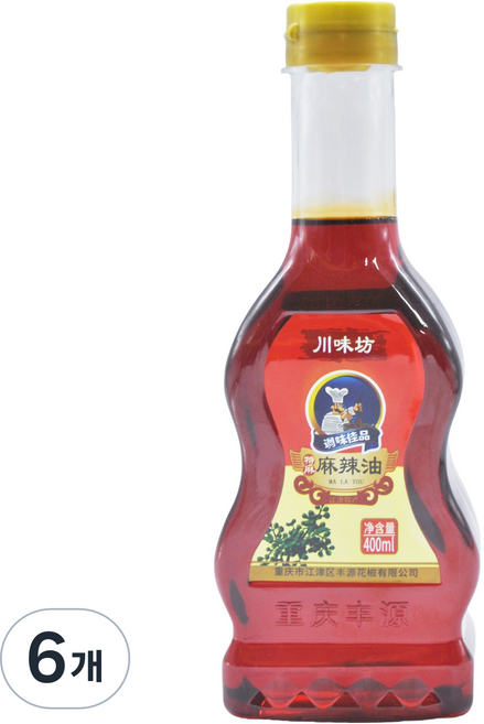 천미방 마라향미유, 6개, 400ml
