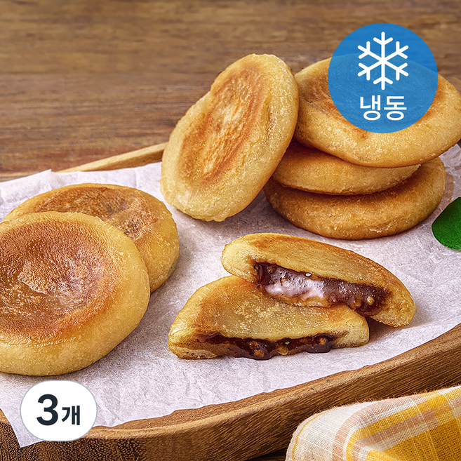 옛날 찹쌀 꿀호떡 10개입 (냉동), 700g, 1개입, 3개