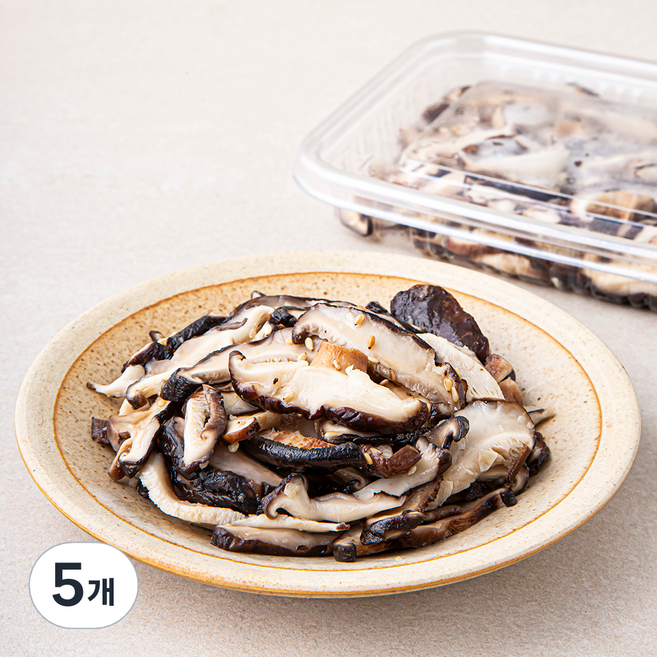 식탁위의사계 표고버섯 볶음, 120g, 5개