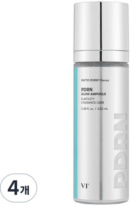 브이티코스메틱 PDRN 글로우 앰플, 100ml, 4개