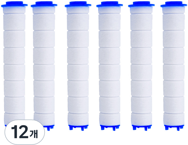 제이스홈 샤워기 정수필터 JSF001, 12개