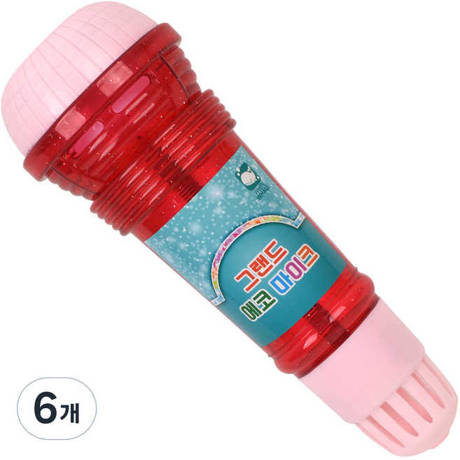 OZ TOY Grand Echo 麥克風, 紅色, 6個