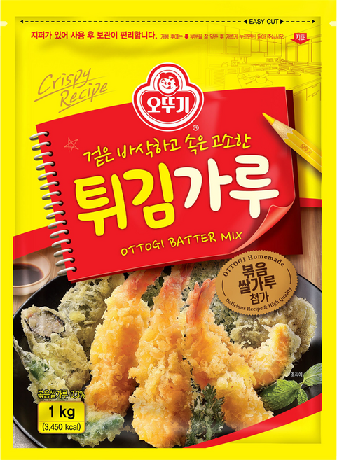 오뚜기 튀김가루, 1kg, 1개