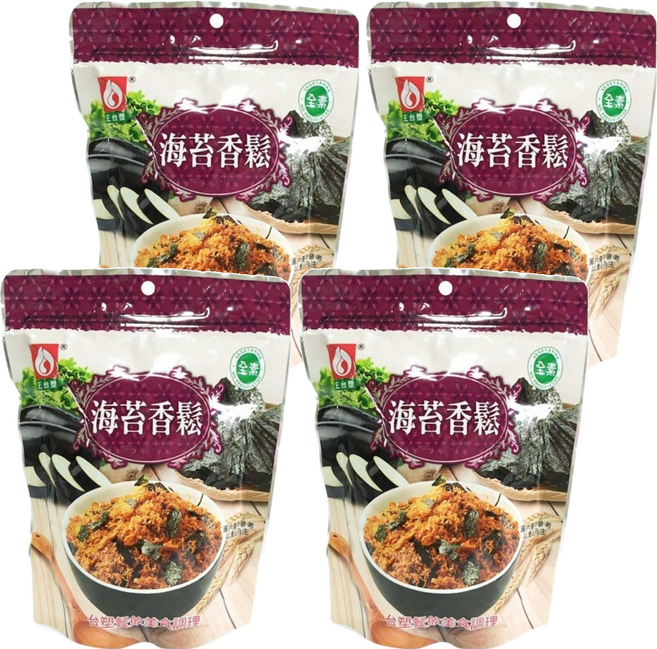 台塑餐飲 海苔香鬆, 250g, 4包