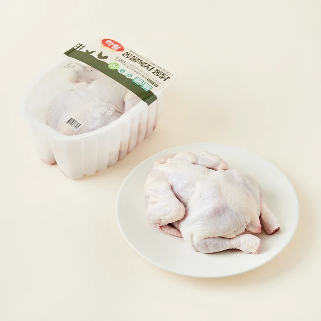 하림 동물복지 깨끗한농장 인증 통닭 (냉장), 1050g, 1개 - 쿠팡
