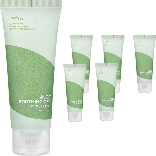 이즈앤트리 알로에 수딩 젤 촉촉한 타입, 150ml, 6개 - 쿠팡