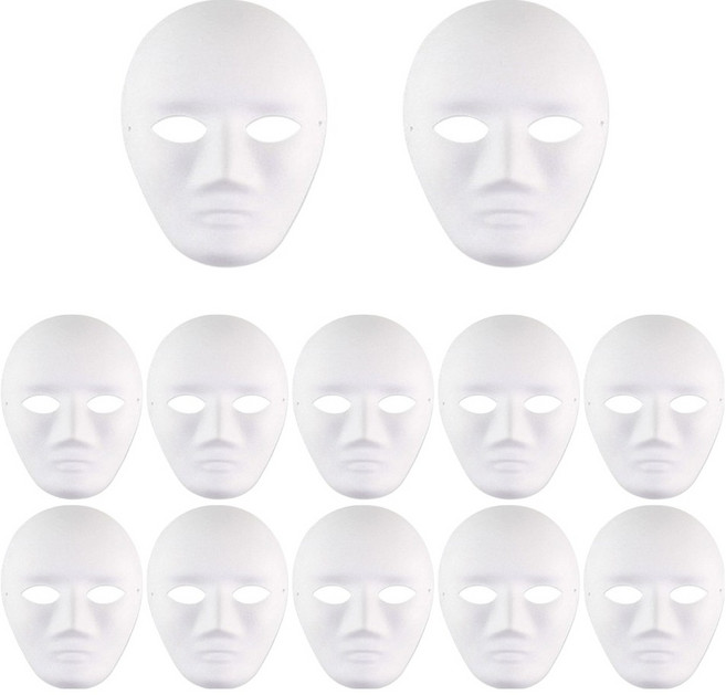 Uniart 紙面具, 男人, 12個