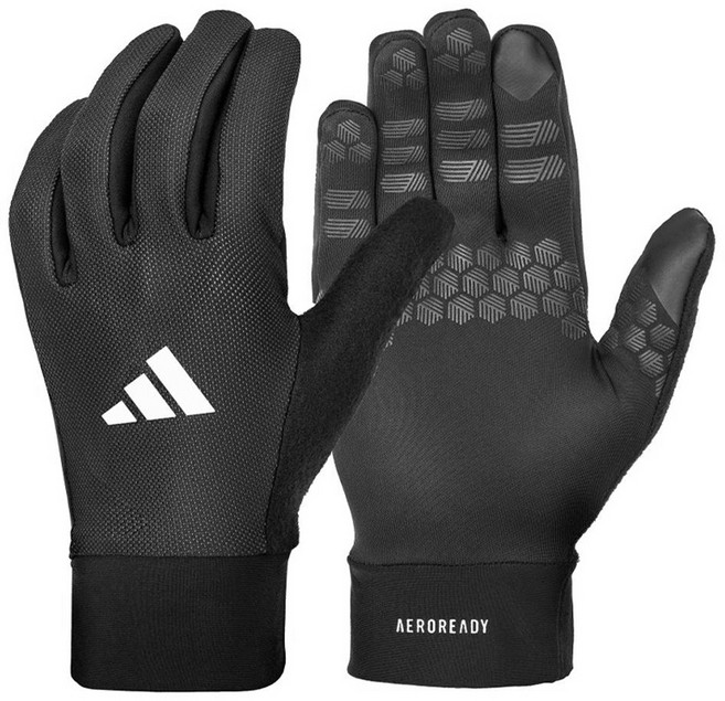 아디다스 풀핑거 에센셜 장갑, 블랙, 1세트